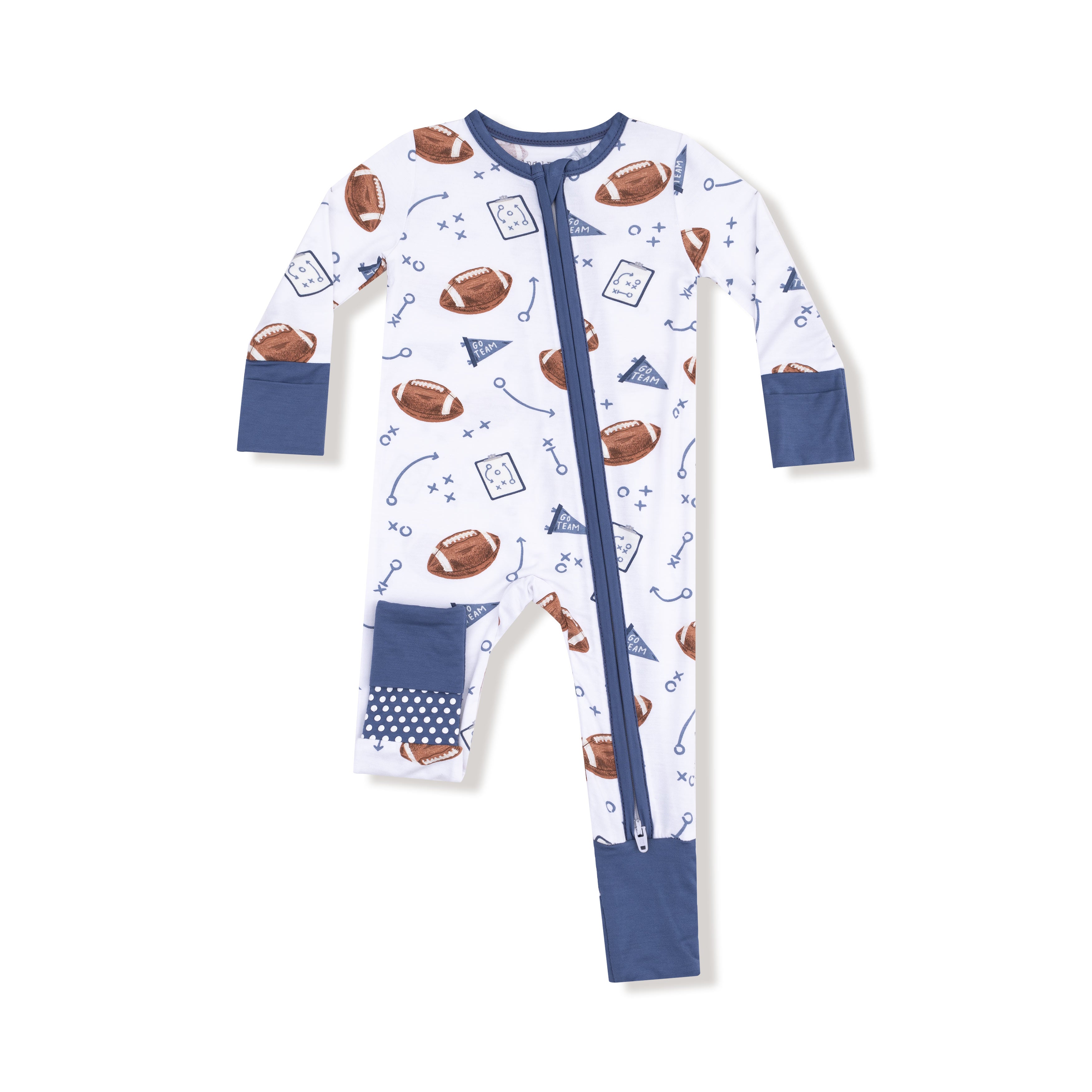 Angel Dear - Touchdown Time 2 Way Zipper Romper