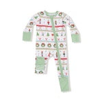 Angel Dear - Nutcracker Fair Isle 2 Way Zipper Romper