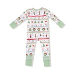 Angel Dear - Nutcracker Fair Isle 2 Way Zipper Romper