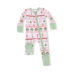 Angel Dear - Sugar Plum Fairy Nutcracker Fair Isle 2 Way Zipper Romper