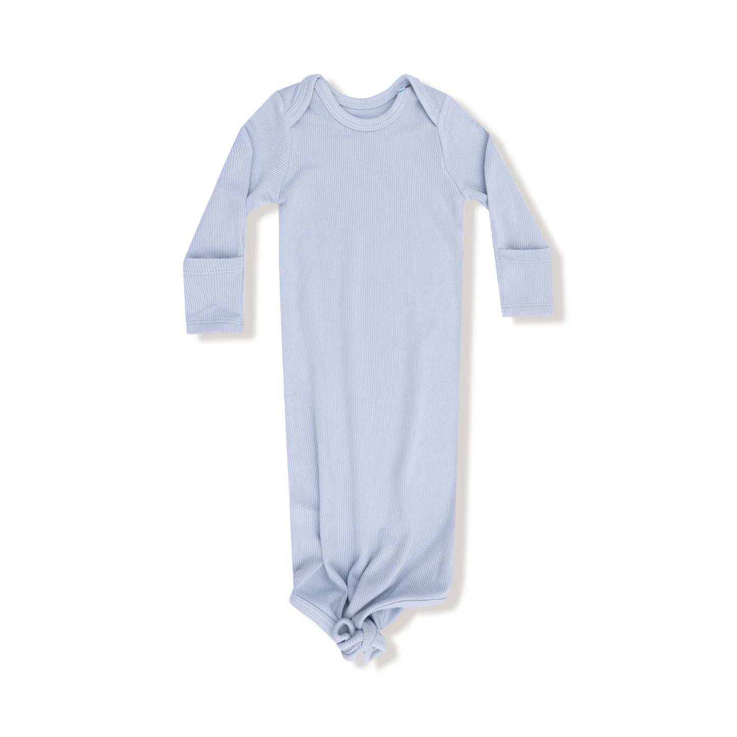 Angel Dear - Niagara Mist Knotted Gown 0-3 months