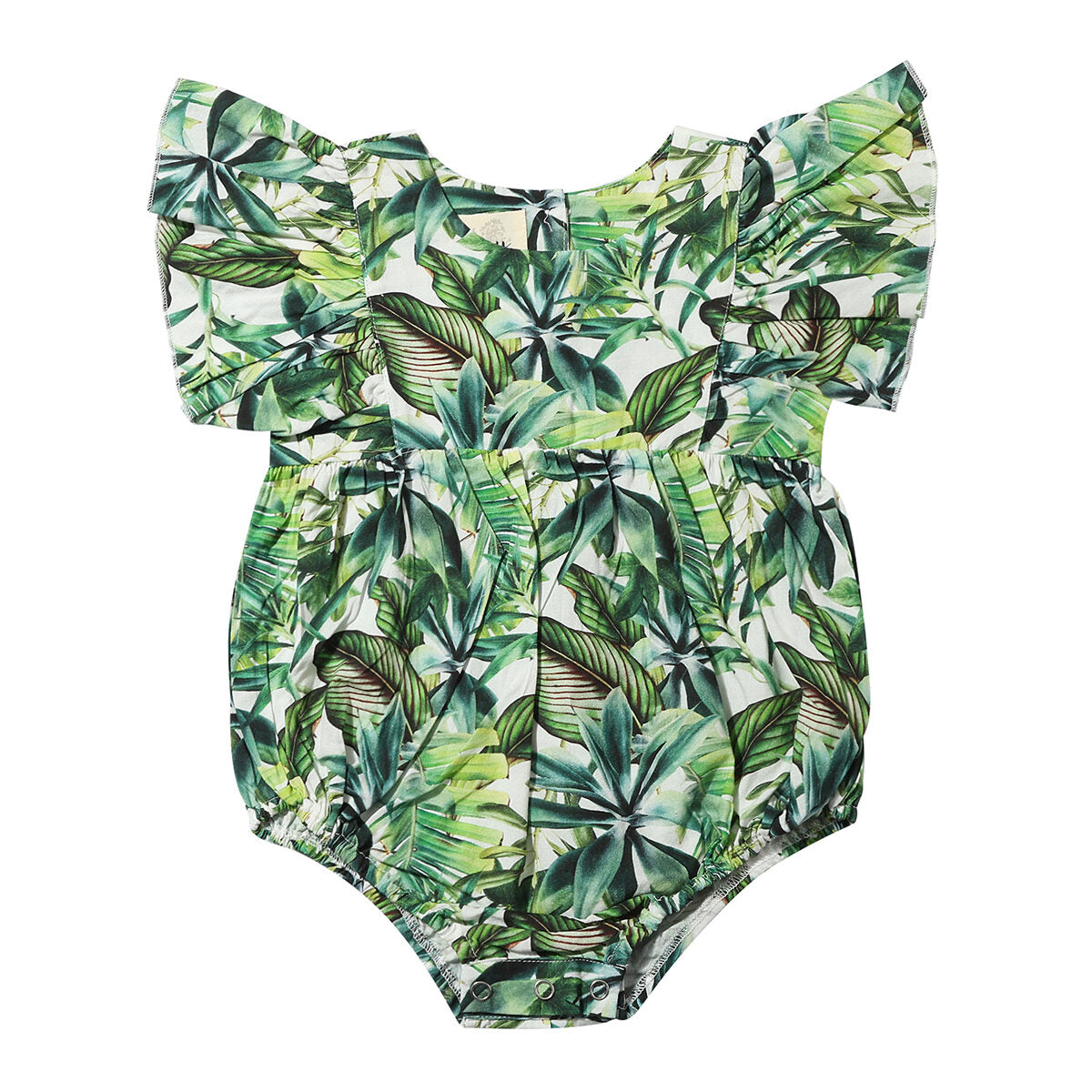 Vignette - Printed Miranda Ruffle Bubble Onesie