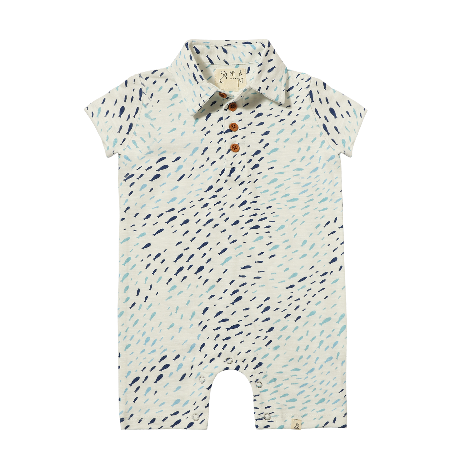 Me & Henry - Drift Polo Romper