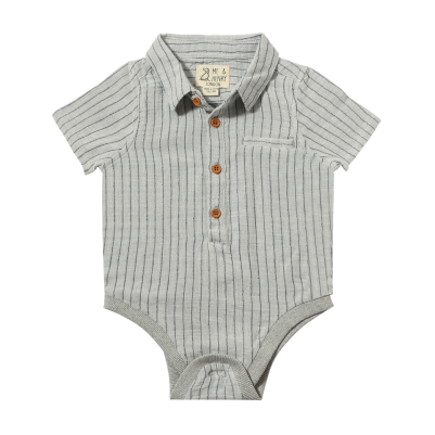 Me & Henry - Helford Woven Onesie Gauze