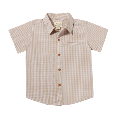 Me & Henry - Newport Woven Shirt Beige