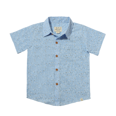 Me & Henry - Newport Woven Shirt Blue Floral