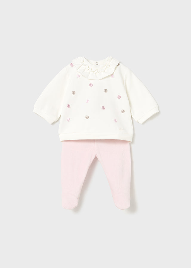 Mayoral Baby Rose Leg Warmer Set