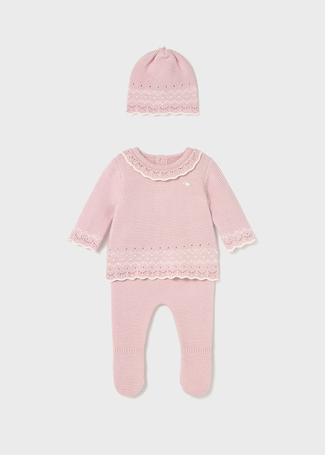 Mayoral Baby 3 Piece Knit Set