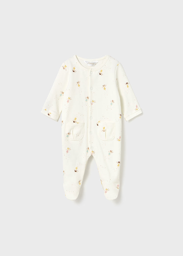 Mayoral Baby Long Sleeve Onesie Twin Pack