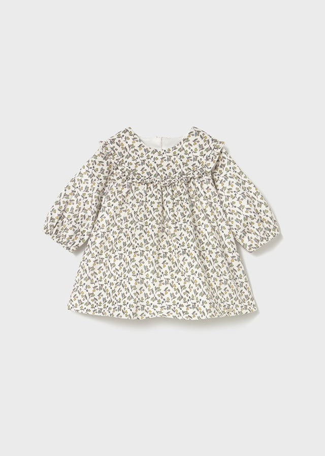Mayoral Baby Printed Velvet Dress