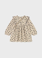 Mayoral Girls Polka Dot Dress with Matching Bag