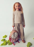 Mayoral Ribbed Mock Turtleneck - Toffee