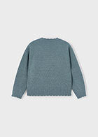 Mayoral Girls Teal Sweater
