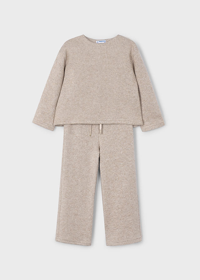 Mayoral - Girls Shimmer Knit Set