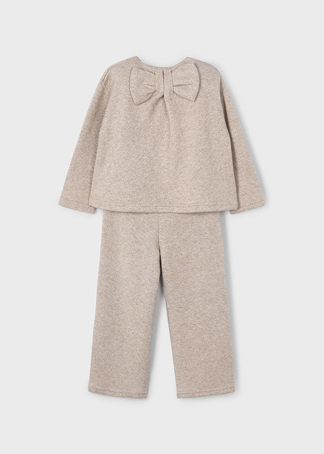 Mayoral - Girls Shimmer Knit Set