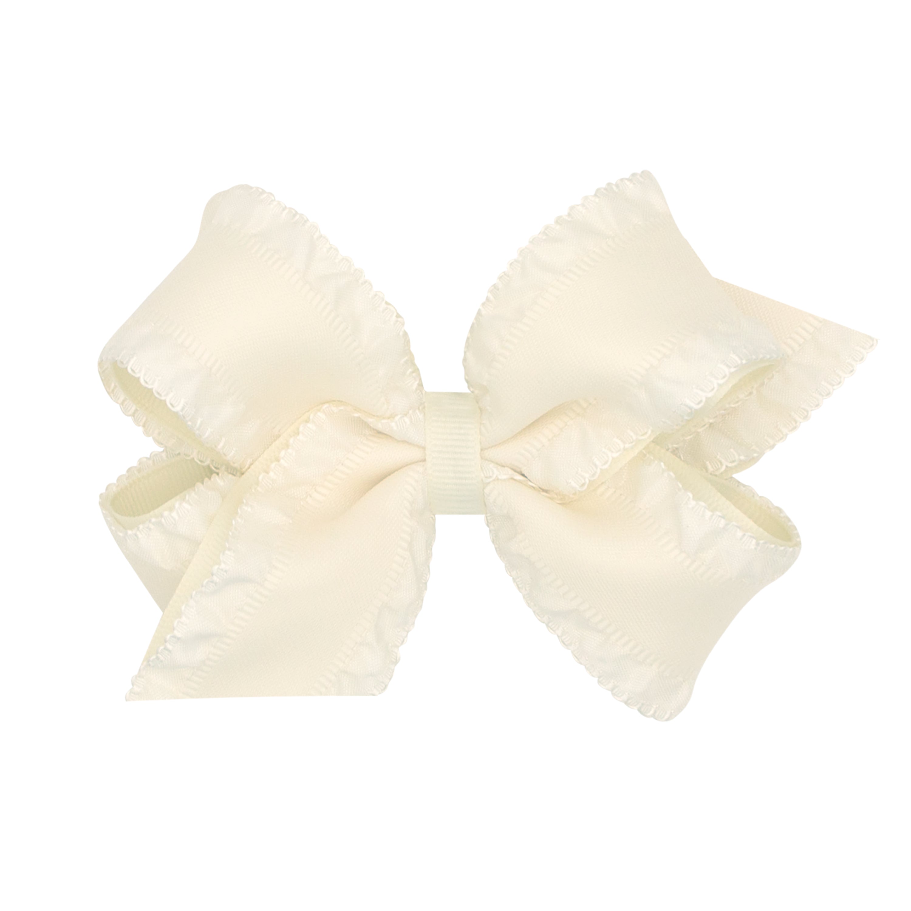 Wee Ones - Medium Ruffle/Grosgrain Bow