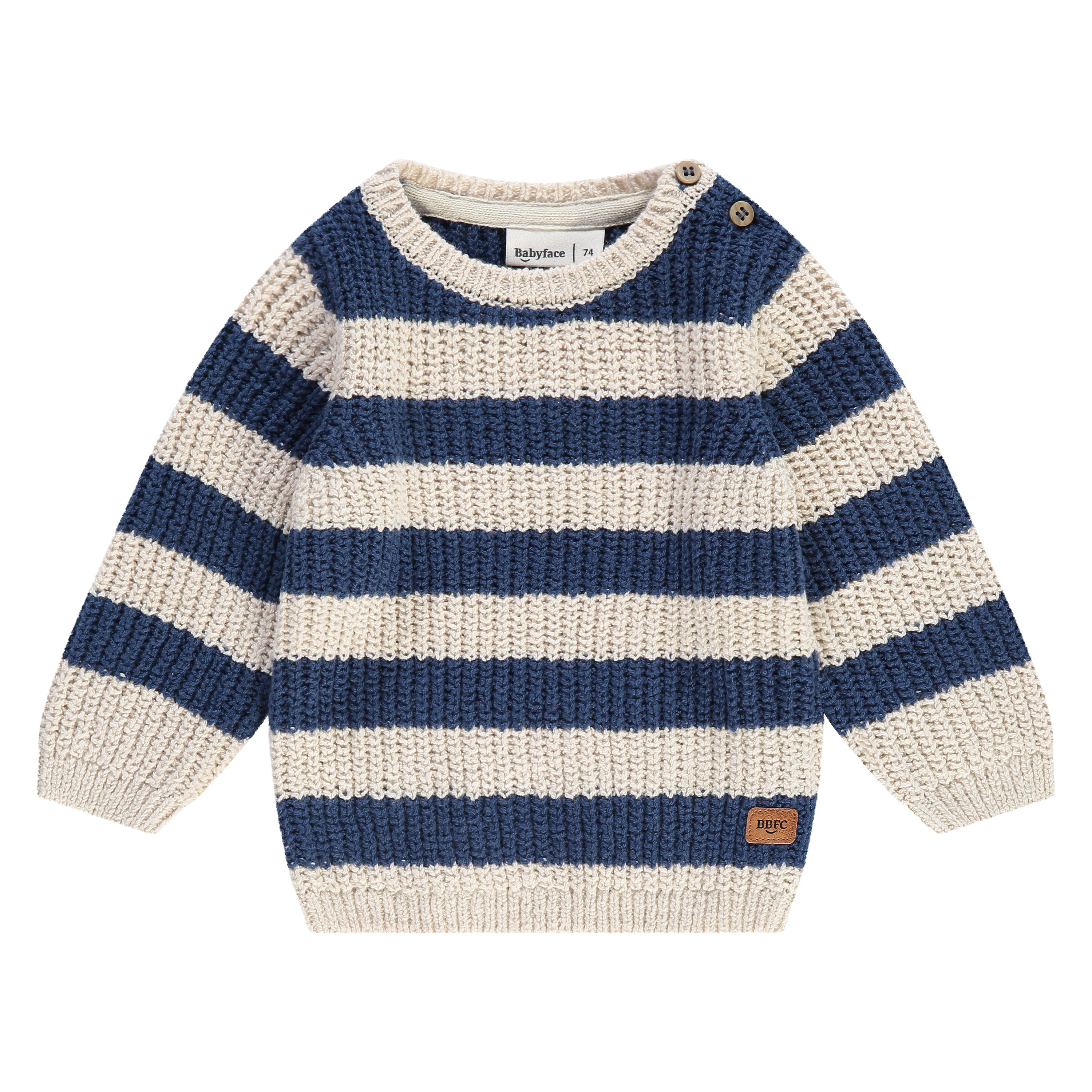 Boys Blue & Ivory Sweater