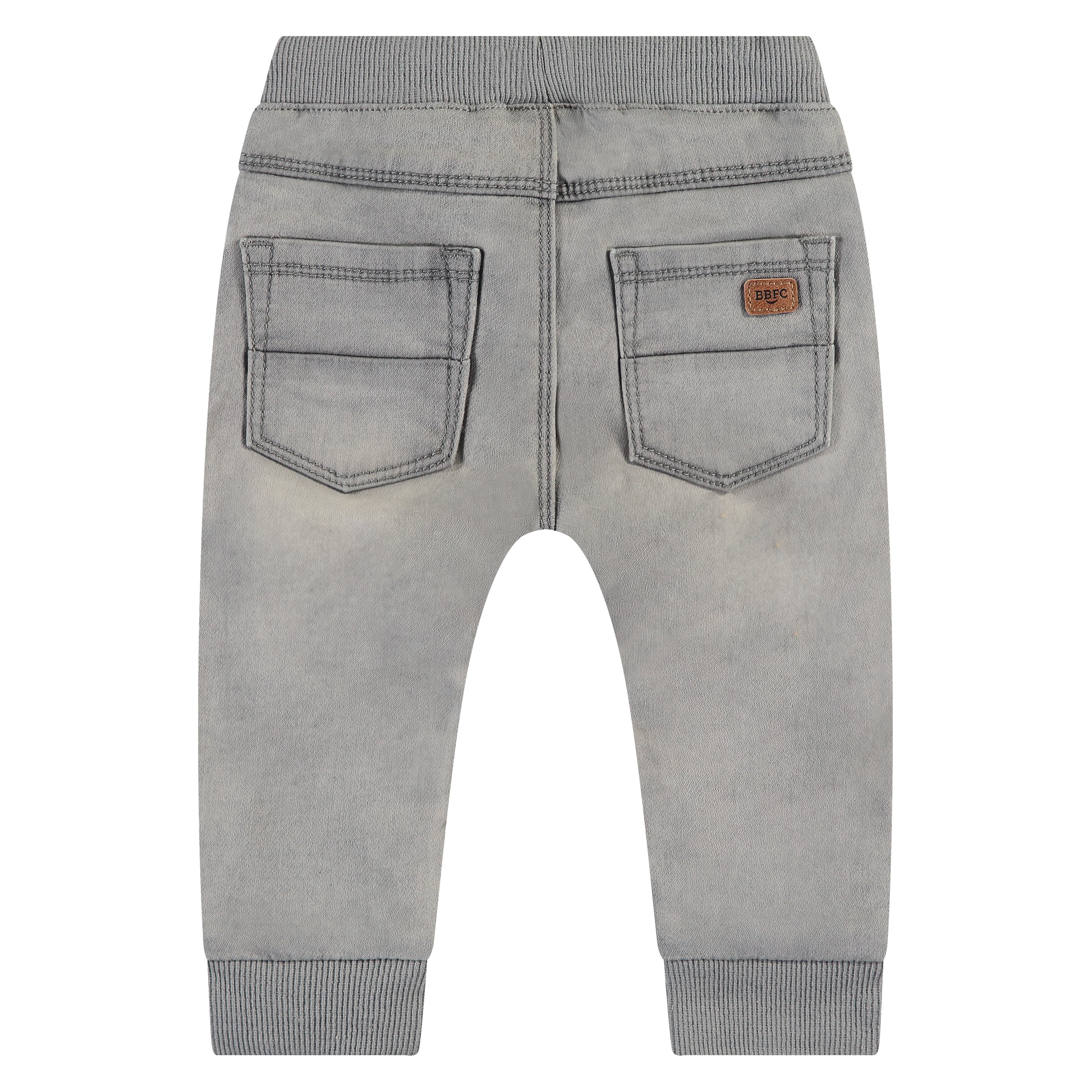 Boys Grey Denim Jogger