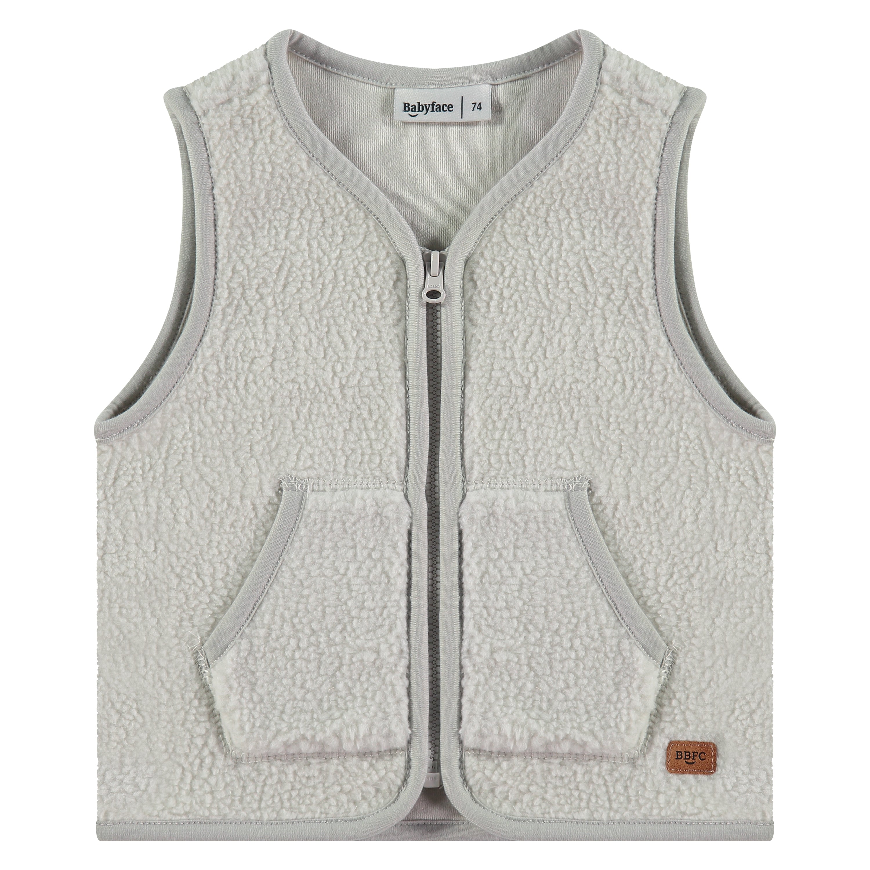 Boys Zip Up Sherpa Vest