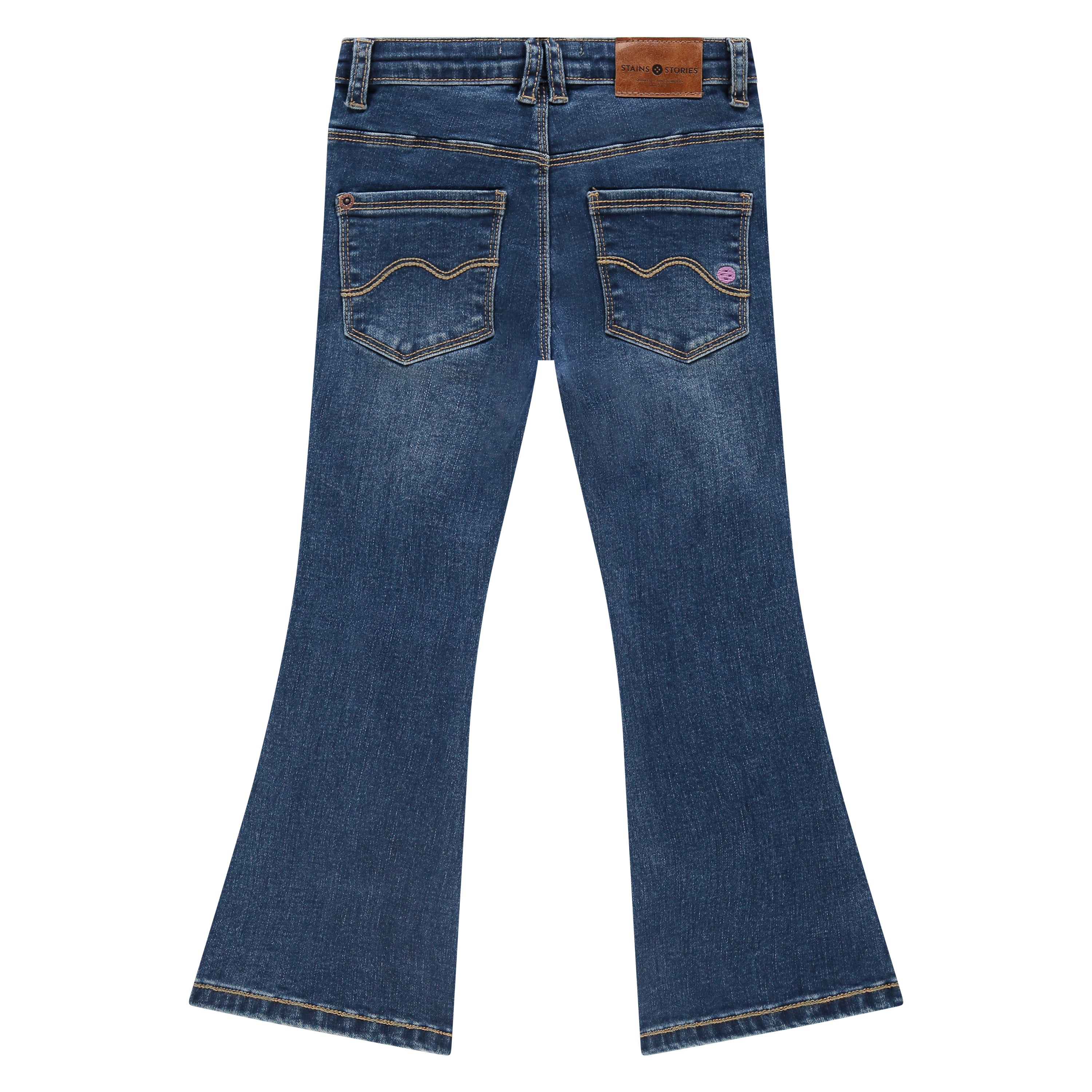 Stains & Stories - Girls Flare Legged Denim