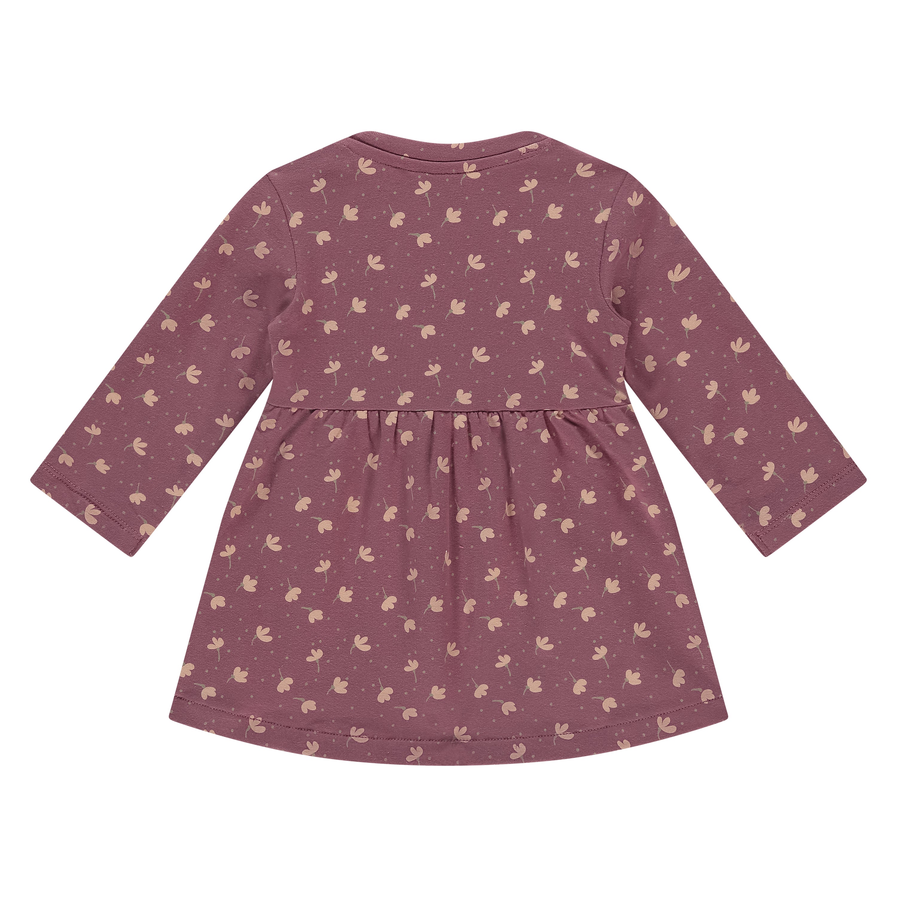 Babyface - Baby Girls Burgundy Floral Dress