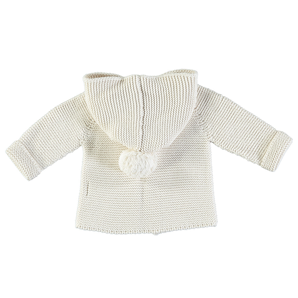 Layette Knit Hooded Jacket