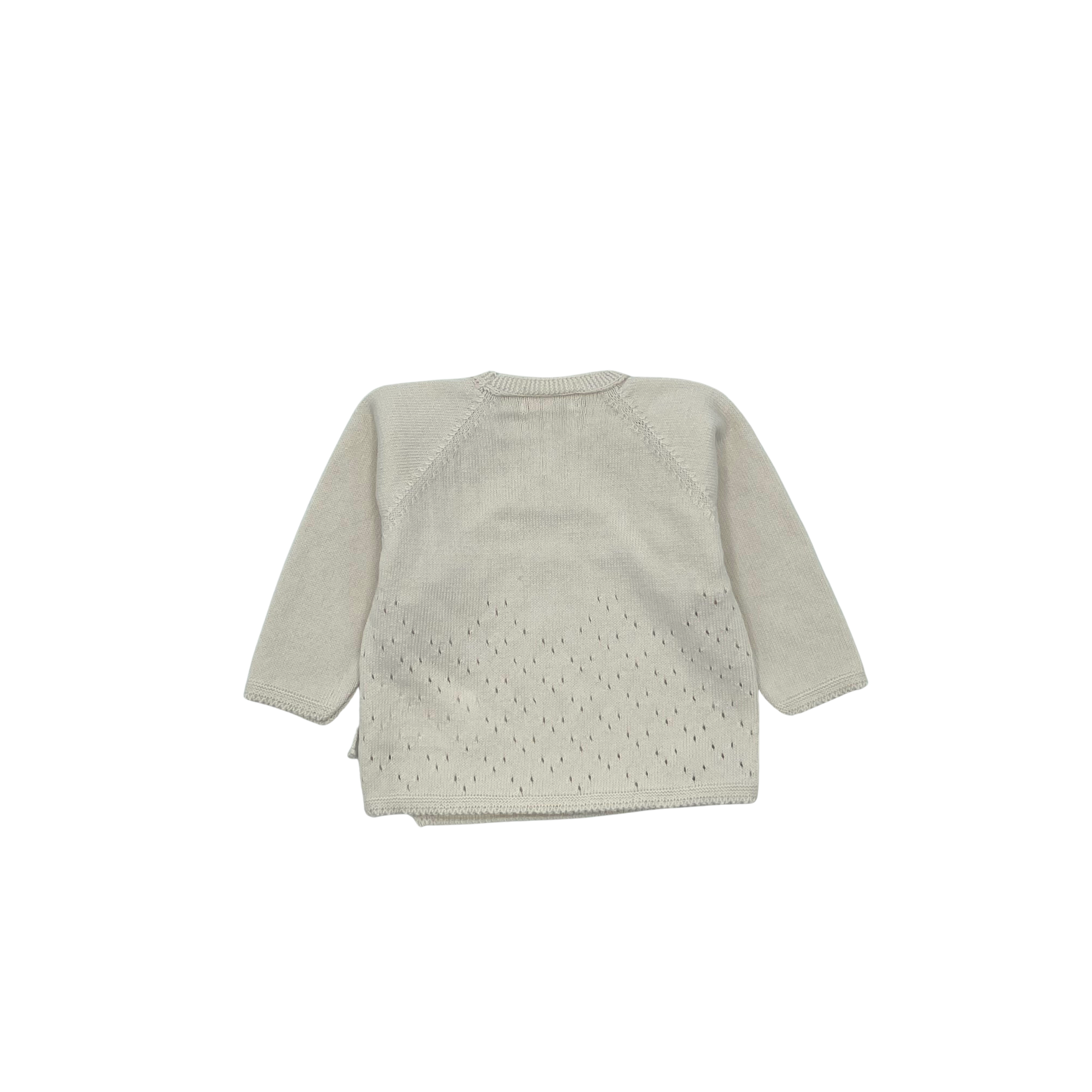 Versalles Knit Long Sleeve Kimono and Leggings Layette Set