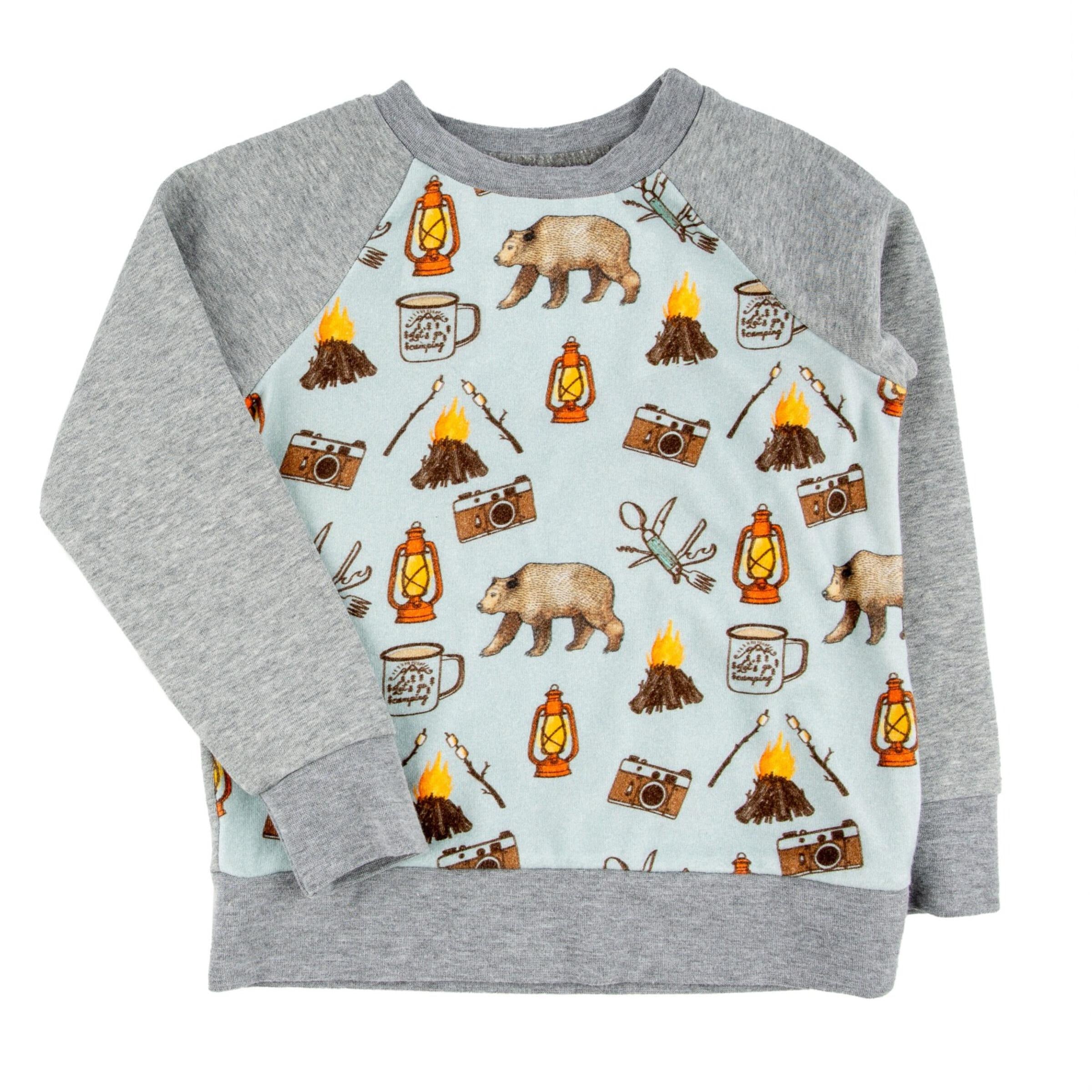 Iggy Printed Pullover Big Bear - The Cutest Little