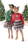 Angel Dear - Holiday Plaid Tutu Skirt