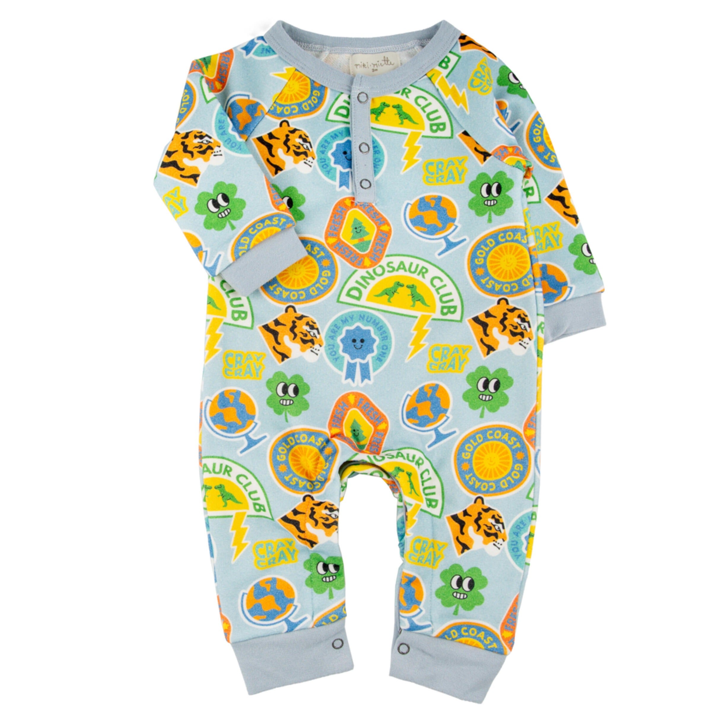 Bailey Romper Dino Club - The Cutest Little