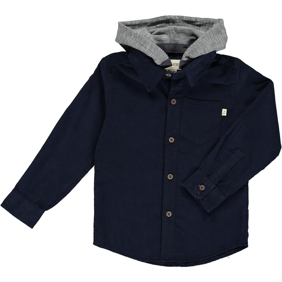Me & Henry - Erin Hooded Woven Shirt