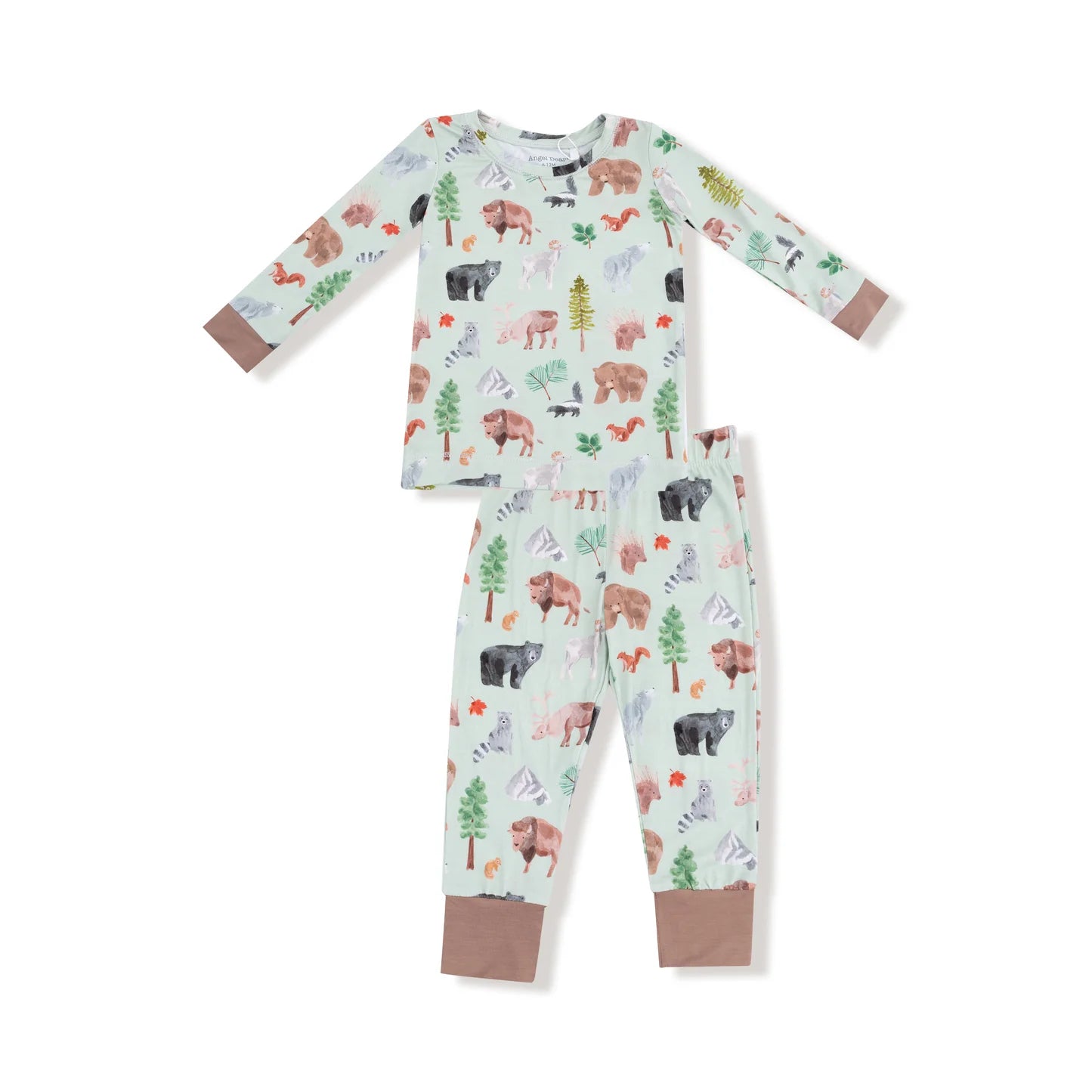 Angel Dear - American Woodland Animals L/S Loungewear Set