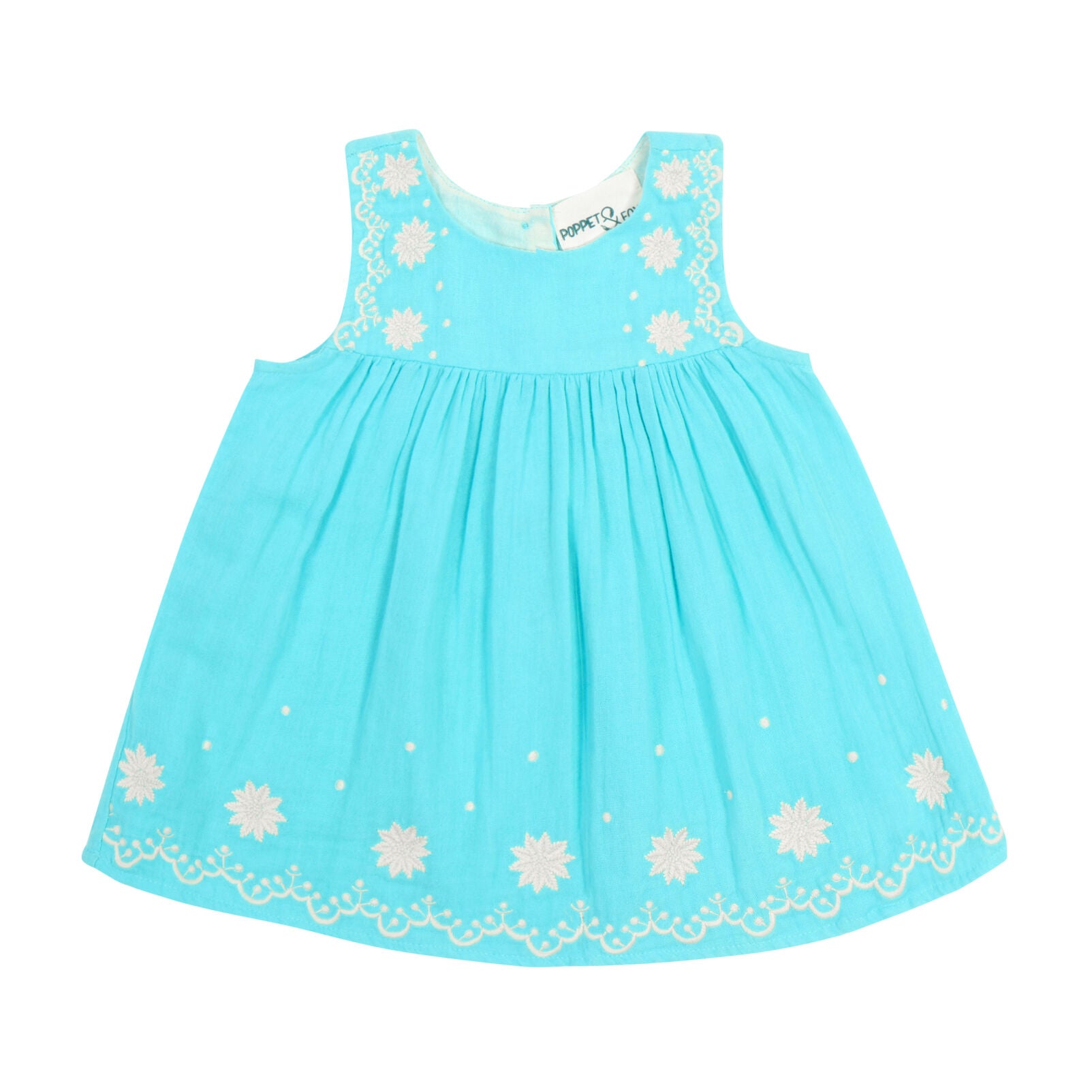 Poppet & Fox - Blue Floral Layered Dress