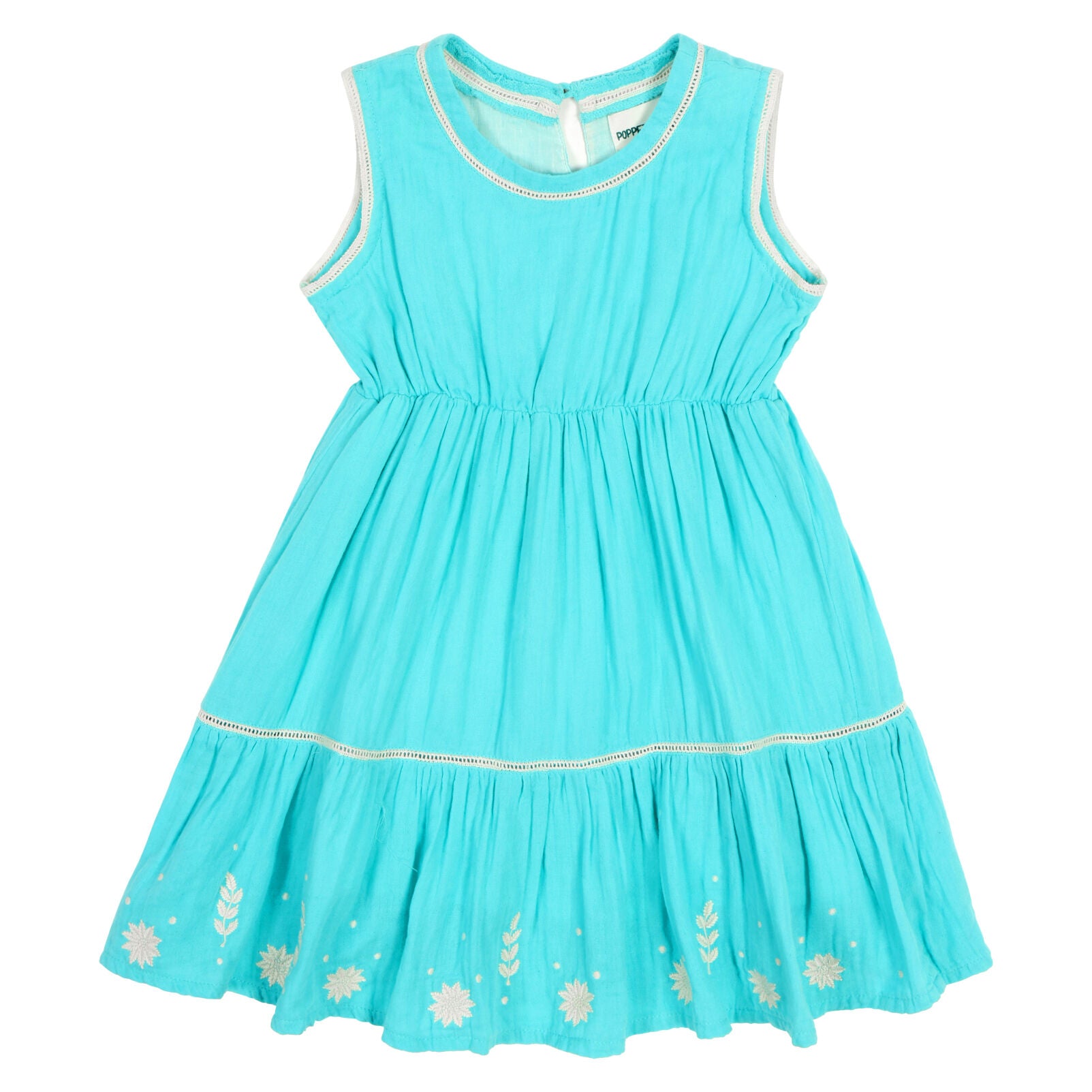 Poppet & Fox - Blue Floral Layered Dress