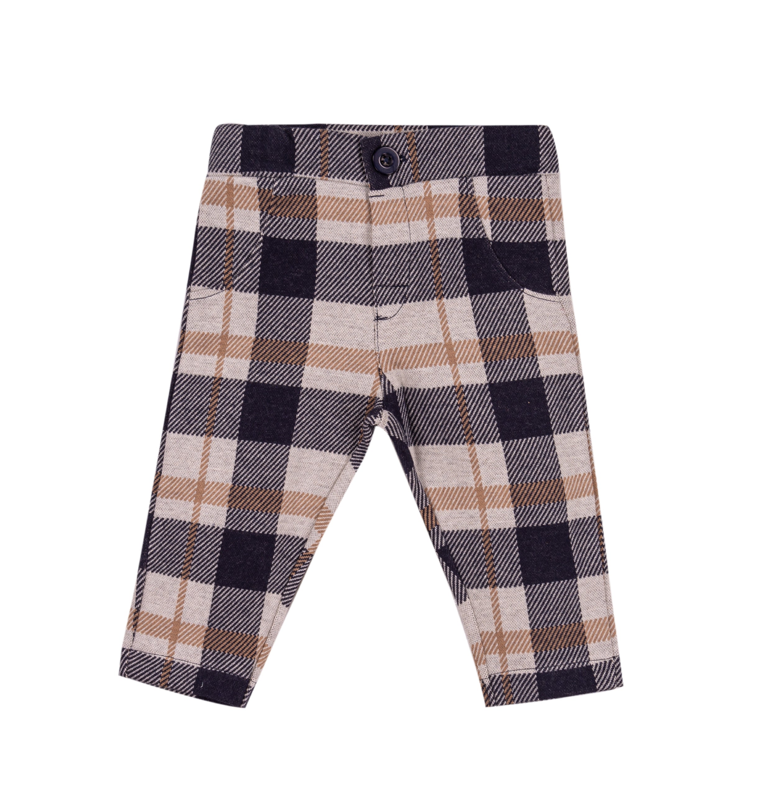 Checkered Yarn Dyed Pants