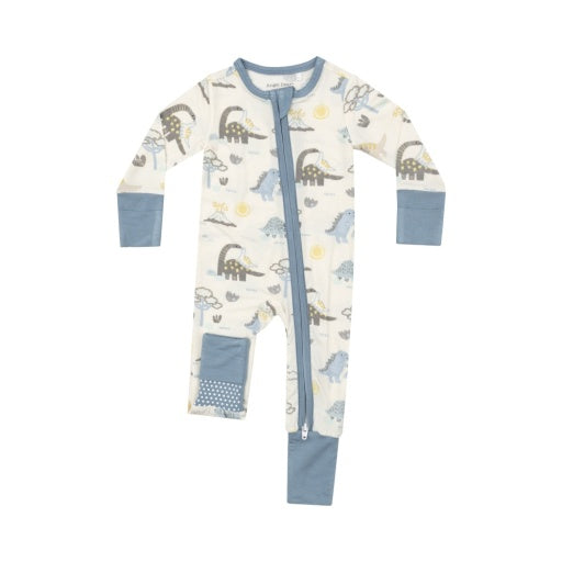 Baby Love Dinos - 2 Way Zipper Romper - The Cutest Little