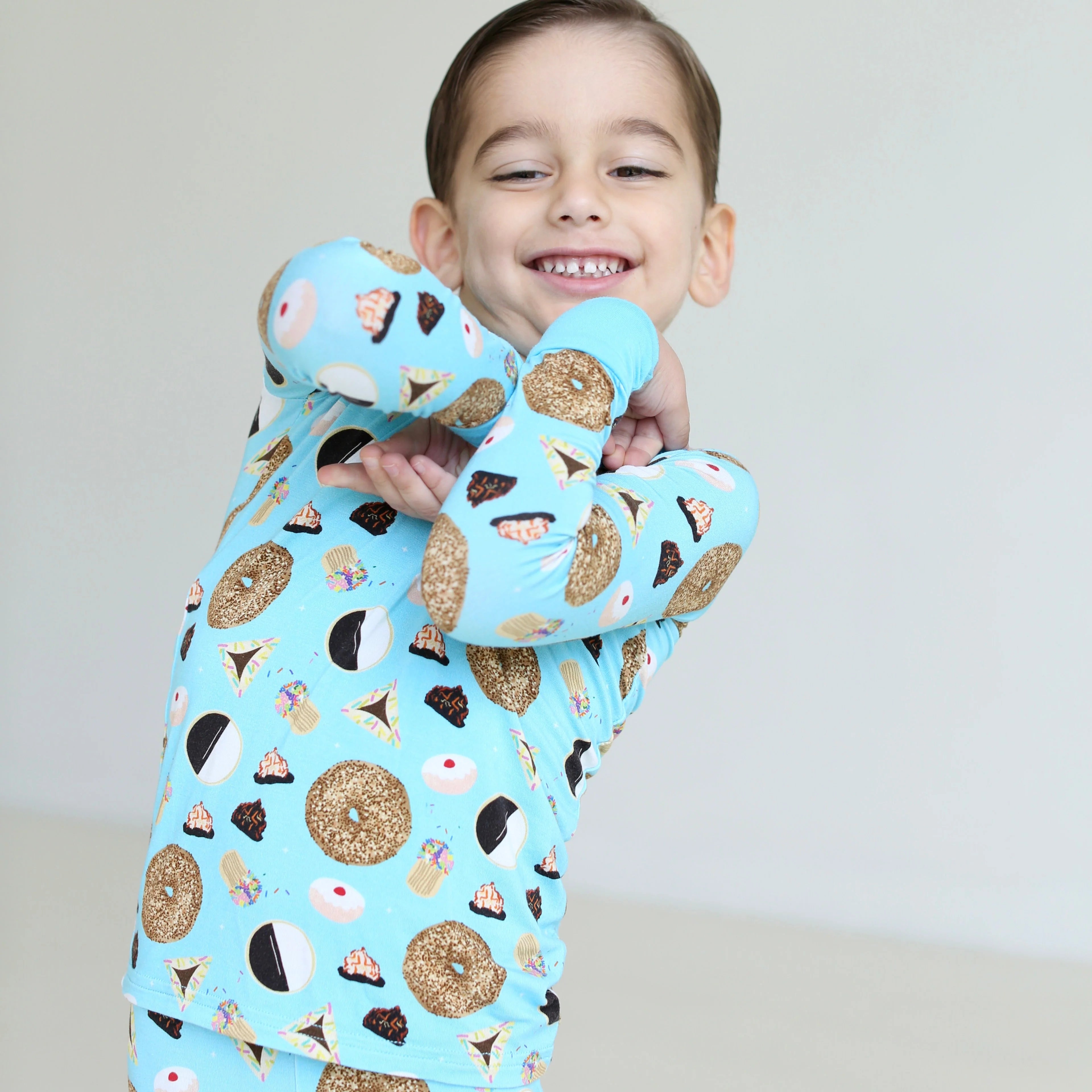Shiloh & Kate - Blue Treats Two-Piece Sleepwear Set