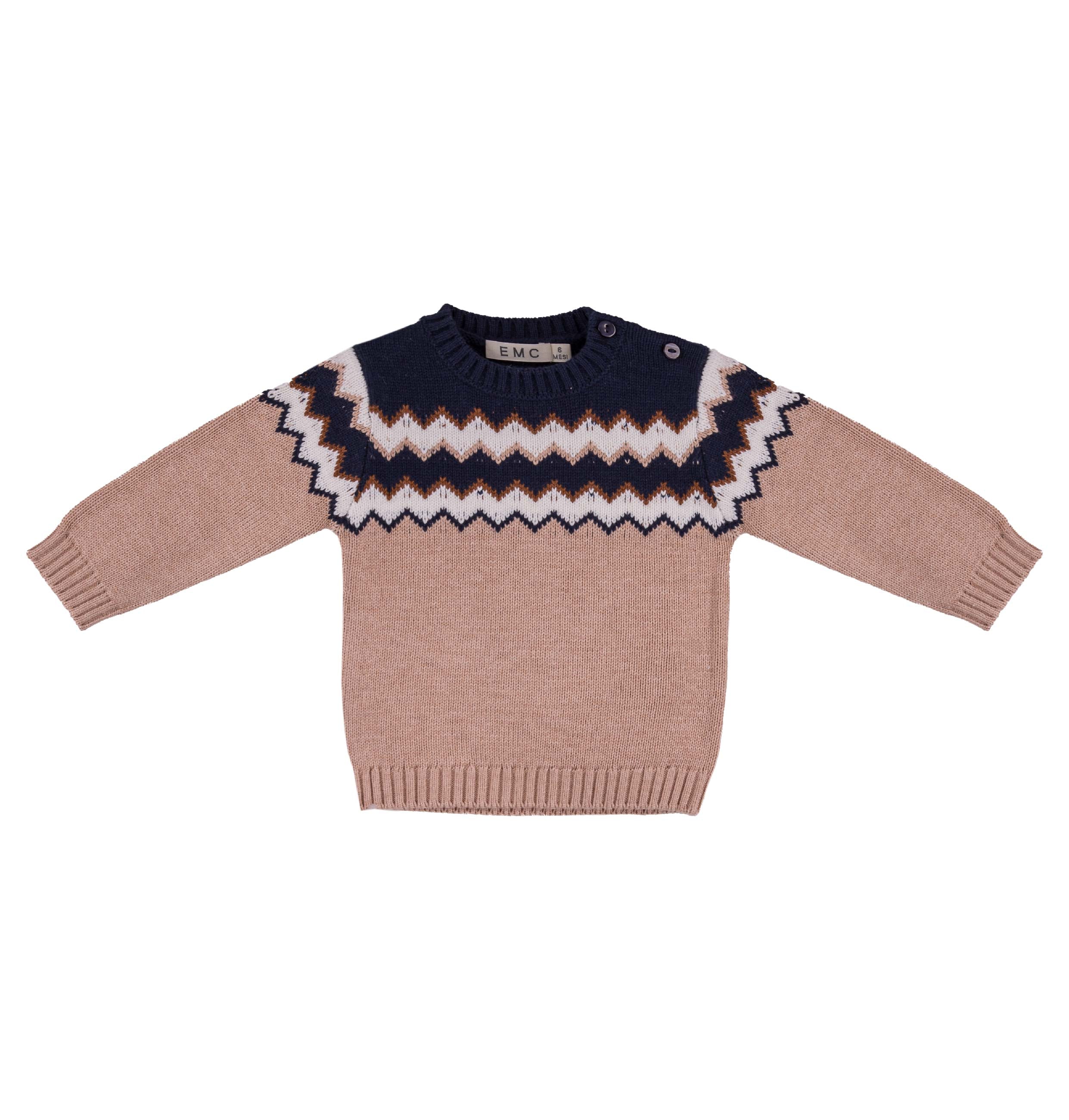 Boy's Jacquard Knit Sweater