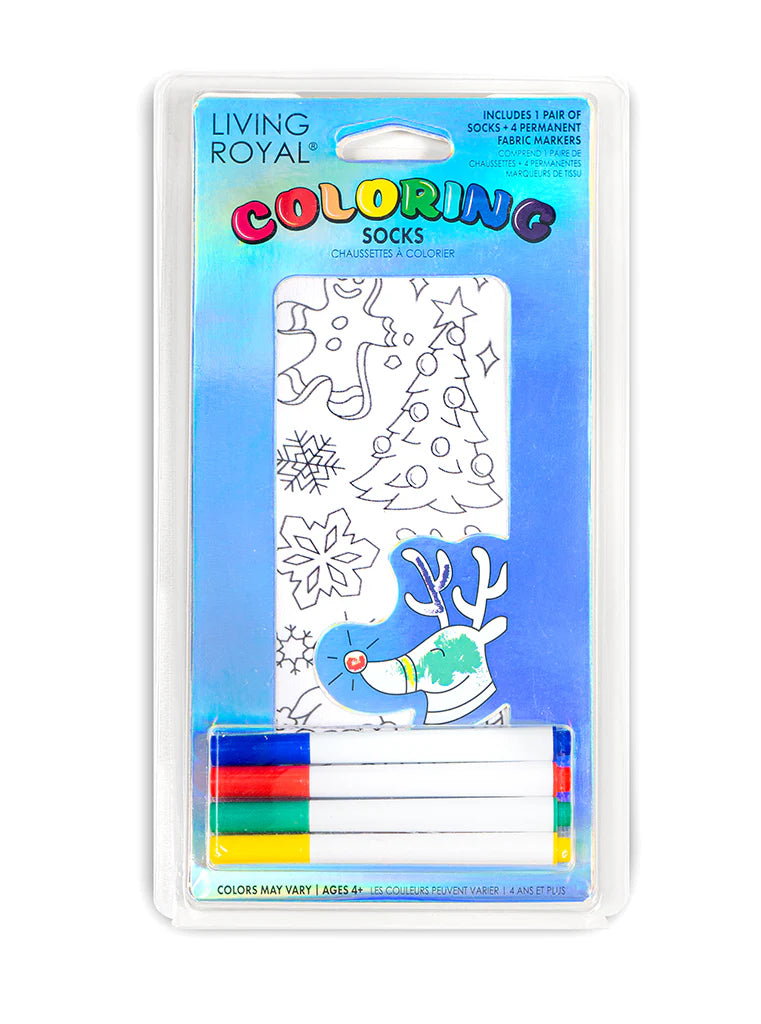 Living Royal - Christmas Coloring Socks