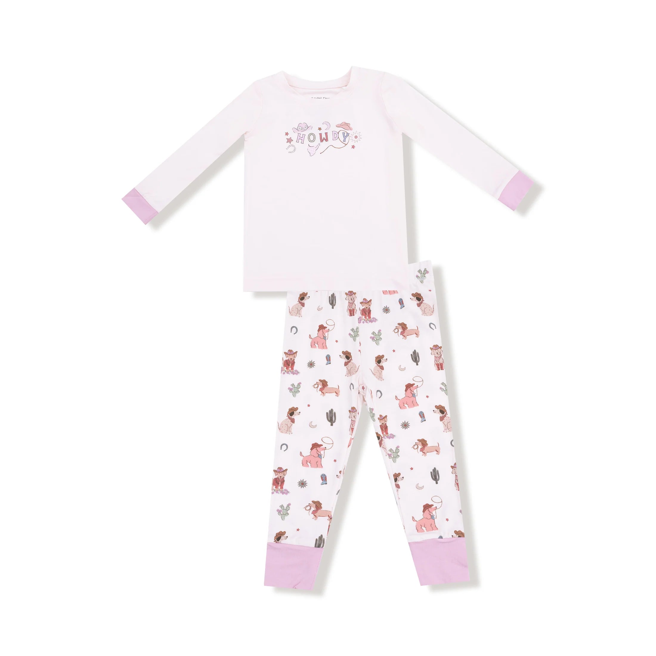 Angel Dear - Cowgirl Dogs Loungewear Set
