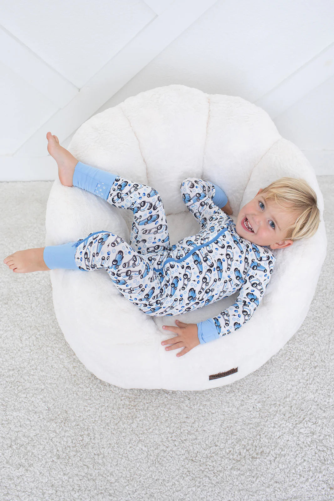 Bestaroo - Hanukkah Cars Zipper Romper