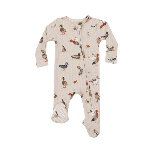 Ducks  2 Way Zipper Footie