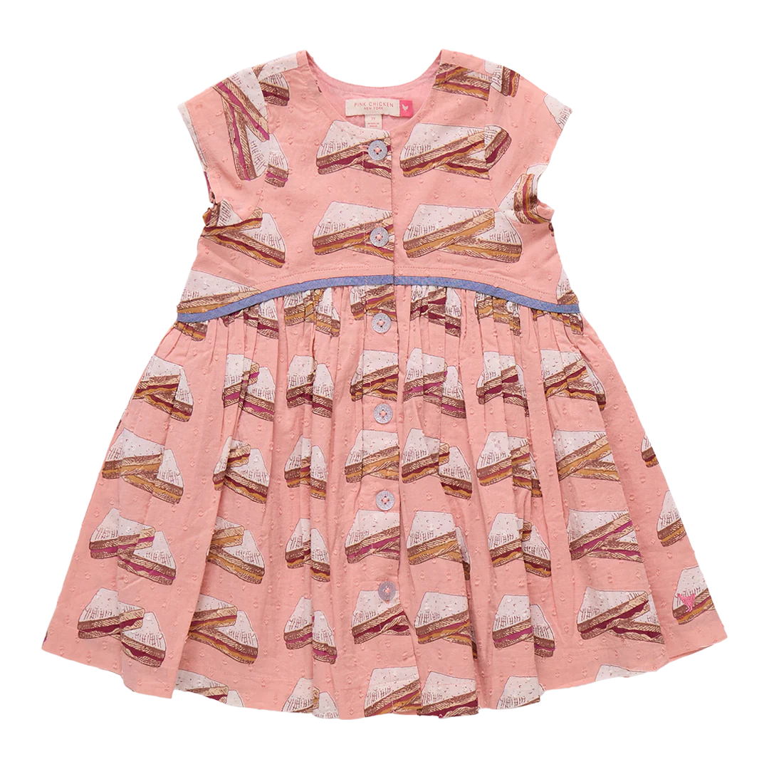 Pink Chicken Girls Fatima Dress - PB&J