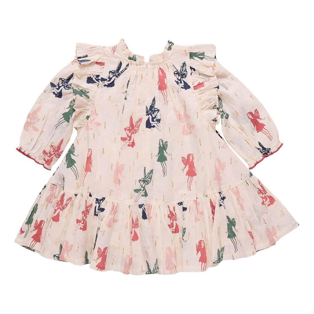 Pink Chicken - Girls Woodland Fairies Harper Dress