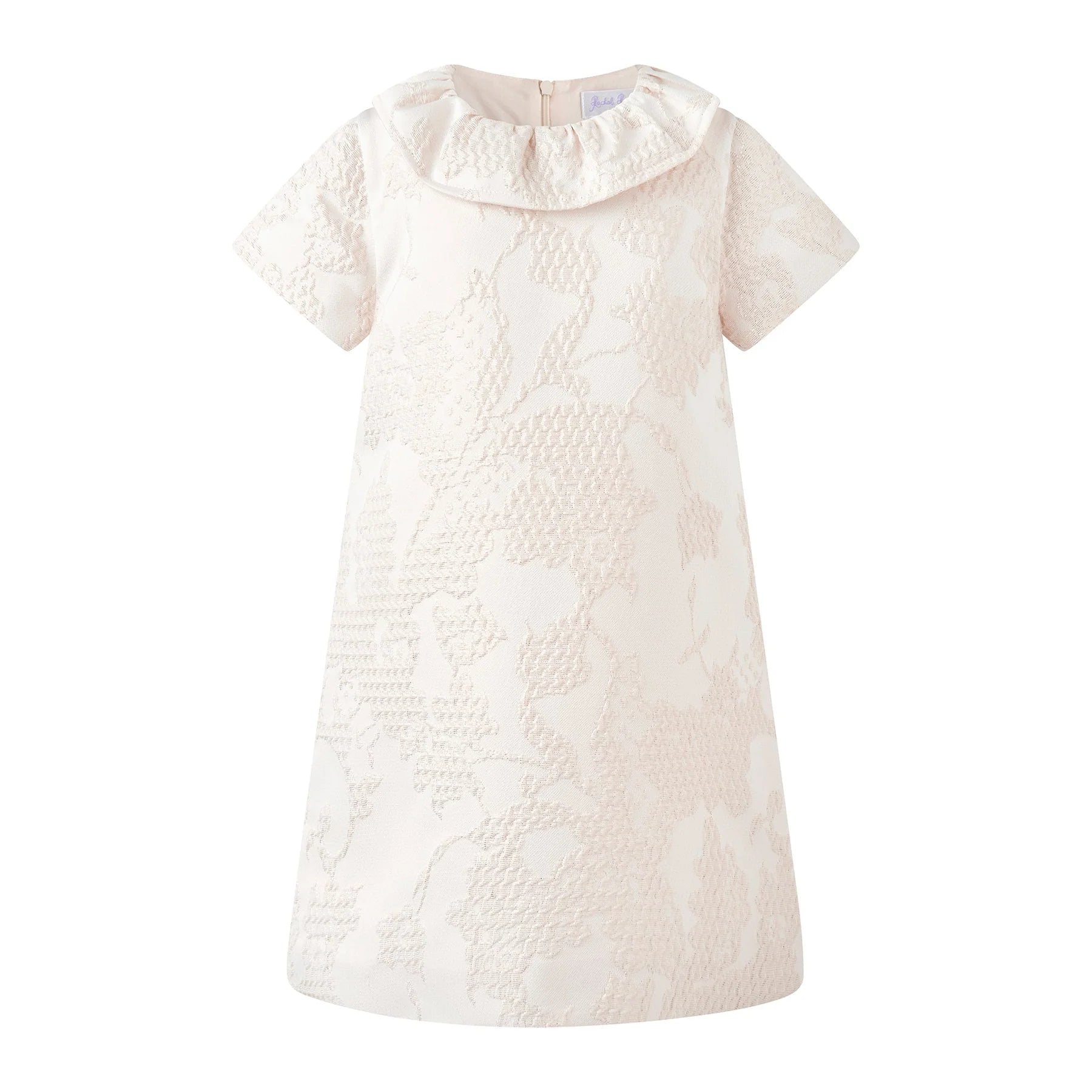 Rachel Riley - Gold Damask Shift Dress
