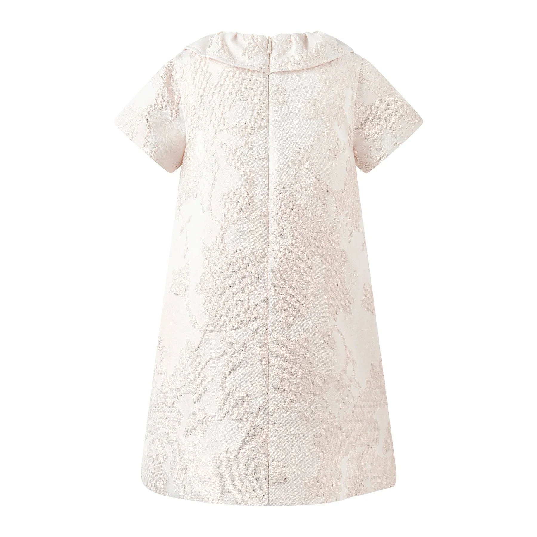 Rachel Riley - Gold Damask Shift Dress