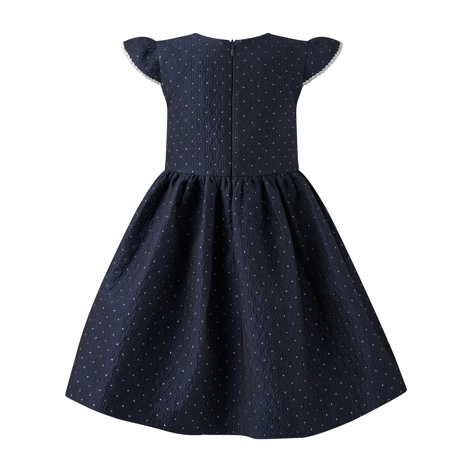 Rachel Riley - Dot Damask Dress