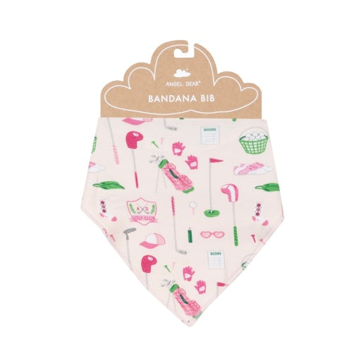 Golf Club Pink - Bandana Bib