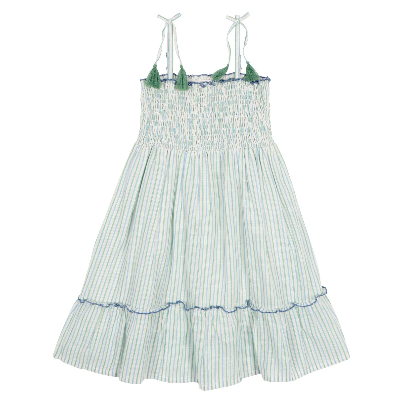 Poppet & Fox - Shirred Strappy Sundress