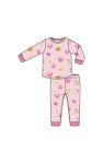 Angel Dear - Hanukkah Pink L/S Loungewear Set